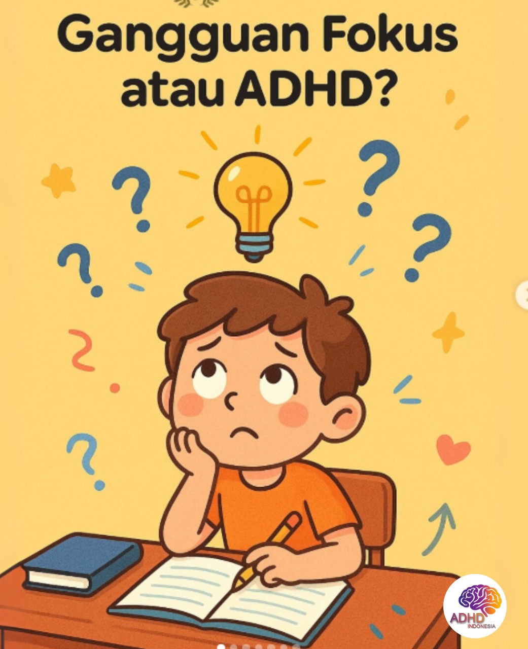 ADHD dan Kesulitan Fokus Anak: Edukasi untuk Keluarga di Kabupaten Halmahera Timur