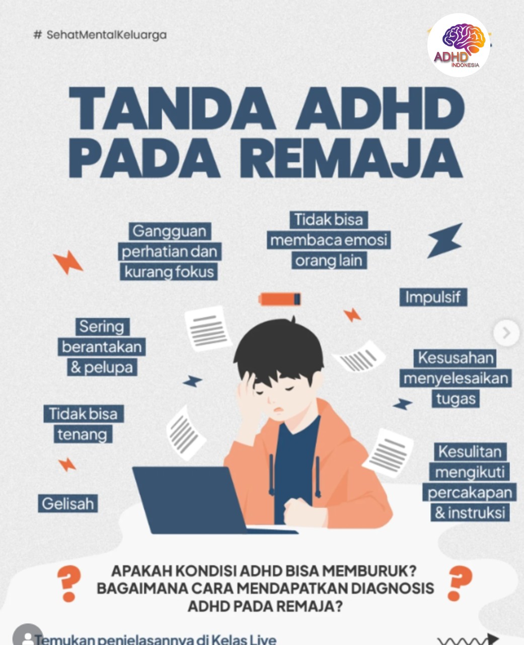 Screening ADHD Non-Diagnostik: Edukasi Awal bagi Orang Tua di Kabupaten Halmahera Timur