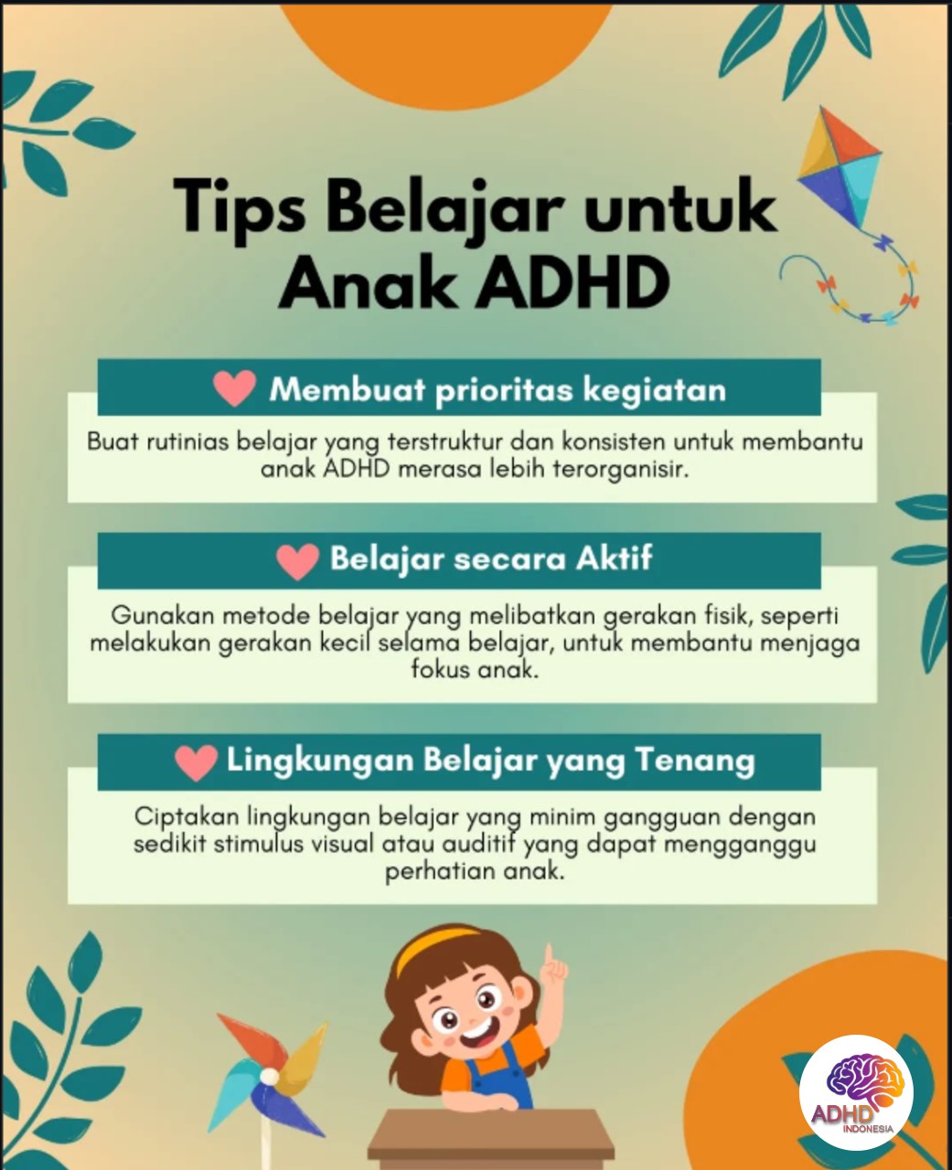 Strategi Belajar yang Cocok untuk Anak ADHD di Kabupaten Halmahera Timur